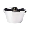 Cerf Dellier Moules À Kouglof*Moule A Flan Avec Couvercle Inox 16 Cm