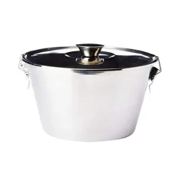 Cerf Dellier Moules À Kouglof*Moule A Flan Avec Couvercle Inox 16 Cm