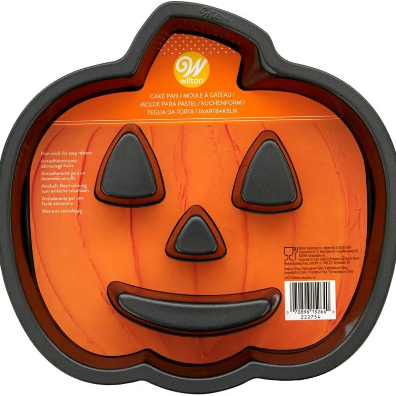 Cerf Dellier Moules Anti-Adhérents*Moule A Gateau Citrouille Halloween 3D Wilton