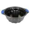 Cerf Dellier Moules À Kouglof*Moule A Kougloff Anti-Adherent Avec Anses En Silicone 22,5 Cm