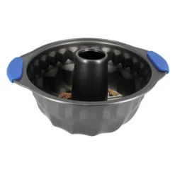 Cerf Dellier Moules À Kouglof*Moule A Kougloff Anti-Adherent Avec Anses En Silicone 22,5 Cm