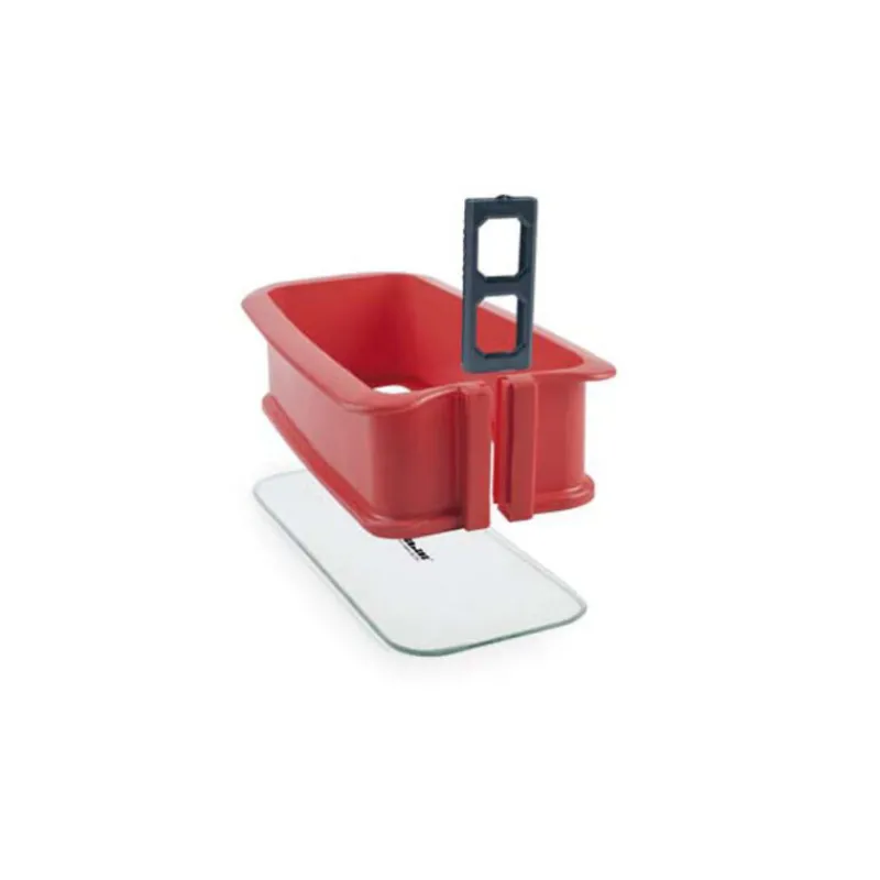 Cerf Dellier Moules À Charlotte*Moule A Manqué Demontable Rectangulaire Silicone Base En Verre