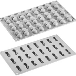 Cerf Dellier Moules Silicone 3D*Moule Cacahuete Pavoni