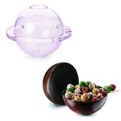 Cerf Dellier Moules Chocolat*Moule Magnetique 3D Sphere Chocolat 14 Cm