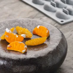 Cerf Dellier Moules Silicone 3D*Moule Mandarine Pavoni