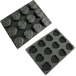 Cerf Dellier Gâteaux Individuels*Moule Mini Tarte Je T'Aime Pavoni