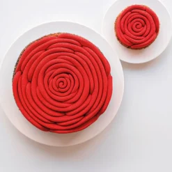 Cerf Dellier Gâteaux Individuels*Moule Mini Tarte La Vie En Rose Pavoni
