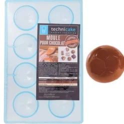 Cerf Dellier Moules Chocolat*Moule Petits Ballons De Foot 5 Cm