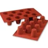 Cerf Dellier Gâteaux Individuels*Moule Silicone 11 Babas 4,5 Cm