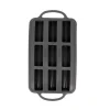 Cerf Dellier Gâteaux Individuels*Moule Silicone 9 Bûchettes Patisdecor