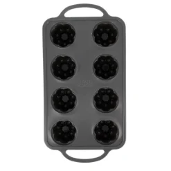 Cerf Dellier Gâteaux Individuels*Moule Silicone 8 Canneles 5 Cm