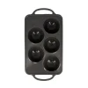 Cerf Dellier Gâteaux Individuels*Moule Silicone 5 Demi-Spheres 8 Cm Patisdecor
