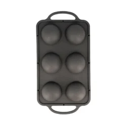 Cerf Dellier Gâteaux Individuels*Moule Silicone 6 Demi-Spheres 7 Cm Patisdecor