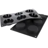 Cerf Dellier Gâteaux Individuels*Moule Silicone 6 Flans 7 Cm