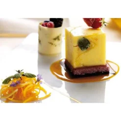 Cerf Dellier Gâteaux Individuels*Moule Silicone 8 Grands Cubes
