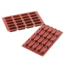 Cerf Dellier Gâteaux Individuels*Moule Silicone 20 Mini Desserts Ovales
