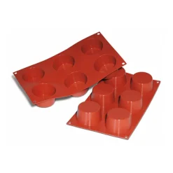 Cerf Dellier Moules À Muffin*Moule Silicone 6 Muffins Moyens 68 Mm