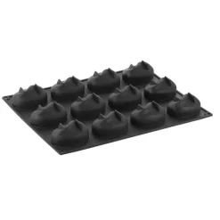 Cerf Dellier Gâteaux Individuels*Moule Silicone Curvy Pavoni