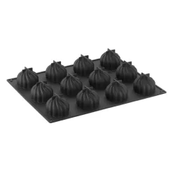 Cerf Dellier Gâteaux Individuels*Moule Silicone Delice 12 Empreintes Pavoni
