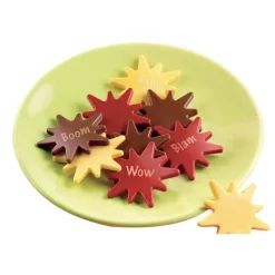 Cerf Dellier Gâteaux Individuels*Moule Silicone Etoiles Plates Flash
