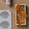 Cerf Dellier Gâteaux Individuels*Moule Silicone Feuilles Pavoni