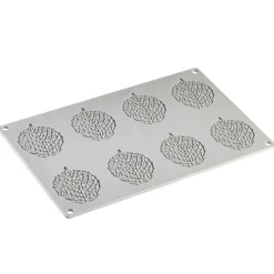 Cerf Dellier Gâteaux Individuels*Moule Silicone Feuilles Pavoni