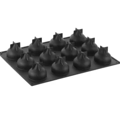 Cerf Dellier Gâteaux Individuels*Moule Silicone Jasmine Pavoni