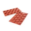 Cerf Dellier Gâteaux Individuels*Moule Silicone Mini-Gaufres Rondes