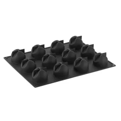 Cerf Dellier Gâteaux Individuels*Moule Silicone Moon Pavoni