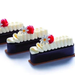 Cerf Dellier Gâteaux Individuels*Moule Silicone Pastel Pavoni