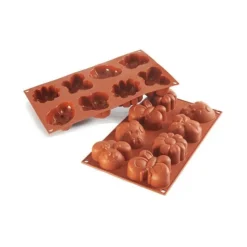 Cerf Dellier Gâteaux Individuels*Moule Silicone Printemps