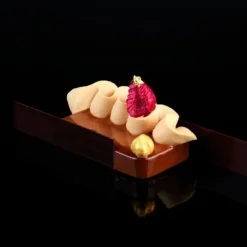 Cerf Dellier Gâteaux Individuels*Moule Silicone Rectangular Pavoni