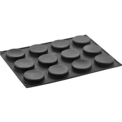 Cerf Dellier Gâteaux Individuels*Moule Silicone Rond Pavoni