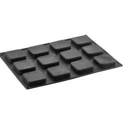 Cerf Dellier Gâteaux Individuels*Moule Silicone Square Pavoni
