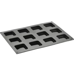 Cerf Dellier Gâteaux Individuels*Moule Silicone Square Pavoni