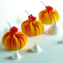 Cerf Dellier Gâteaux Individuels*Moule Silicone Twister Pavoni