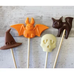 Cerf Dellier Moules Chocolat*Moule Sucette Halloween Patisdecor