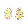 Oeufs Azyme Joyeuses Pâques Assortis (X24)>Cerf Dellier Hot