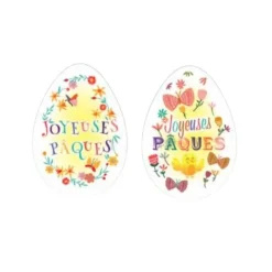 Oeufs Azyme Joyeuses Pâques Assortis (X24)>Cerf Dellier Hot