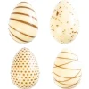 Oeufs Chocolat Blanc Assortis 3D 3,8 X 2,4 Cm (X96)>Cerf Dellier