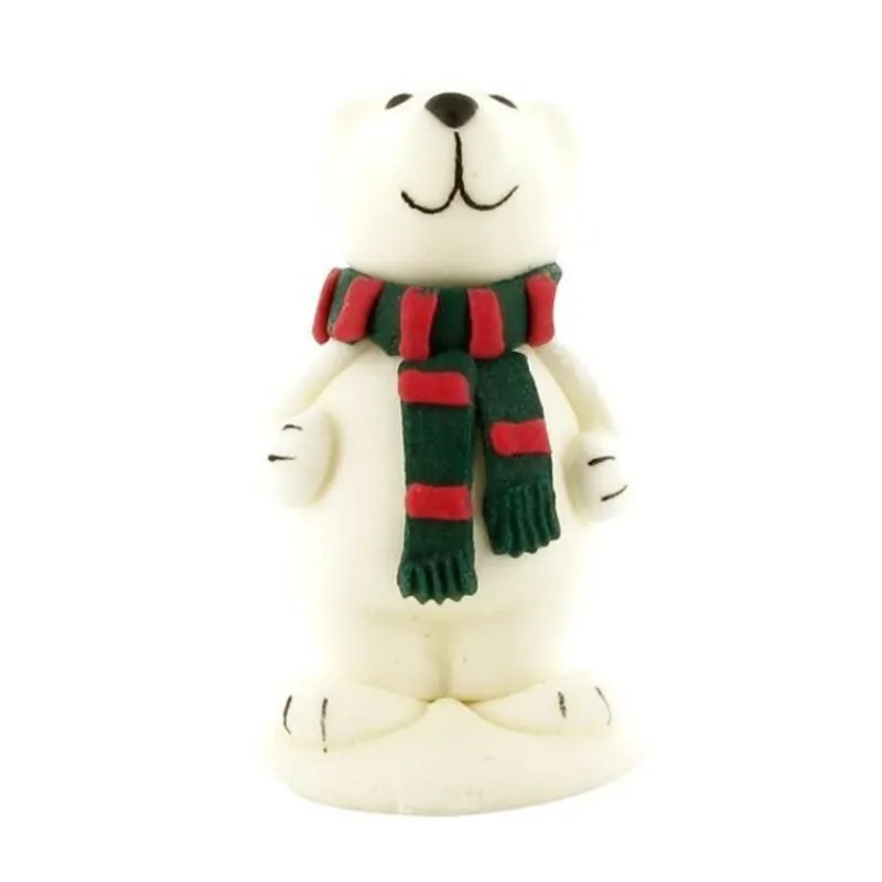 Ours Comestible Polaire Blanc Echarpe 6 Cm>Cerf Dellier Hot