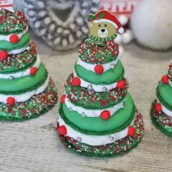 Ourson Avec Bonnet De Noël Sur Pique (X50)>Cerf Dellier Hot