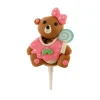 Ourson Rose De Noël Résine Sur Pique>Cerf Dellier Best