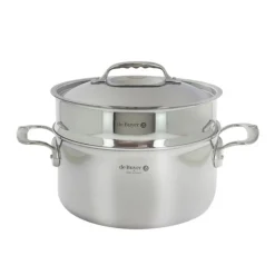 Passoire Cuit-Vapeur Inox 24 Cm De Buyer><noscript><img width=