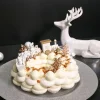 Petit Train De Noël Blanc Sur Pique Patisdecor>Cerf Dellier Sale