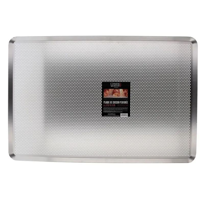 Cerf Dellier Moules En Aluminium*Plaque De Cuisson Perforee Alu 60 X 40 Cm