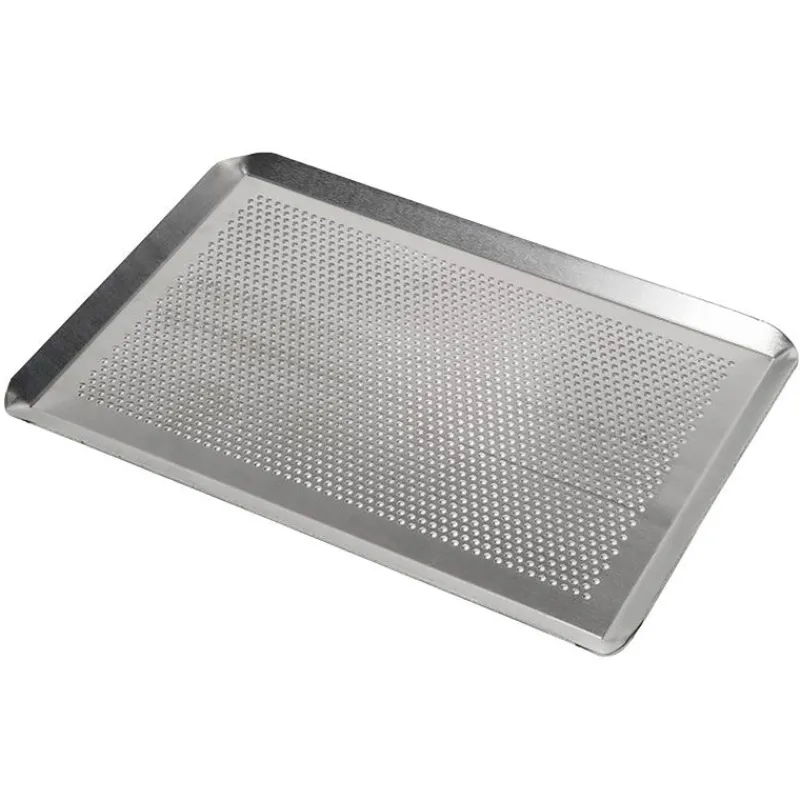 Cerf Dellier Moules En Aluminium*Plaque Patisserie Perforee Alu 20 X 30 Cm Patisdecor
