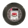 Plateau Dentelle Rond Noir Patisdecor>Cerf Dellier Hot