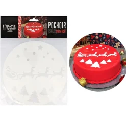 Pochoir Theme Noël Patisdecor>Cerf Dellier Hot