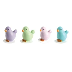 Poussins Sur Pique Plastique Assortis (X64)>Cerf Dellier Discount